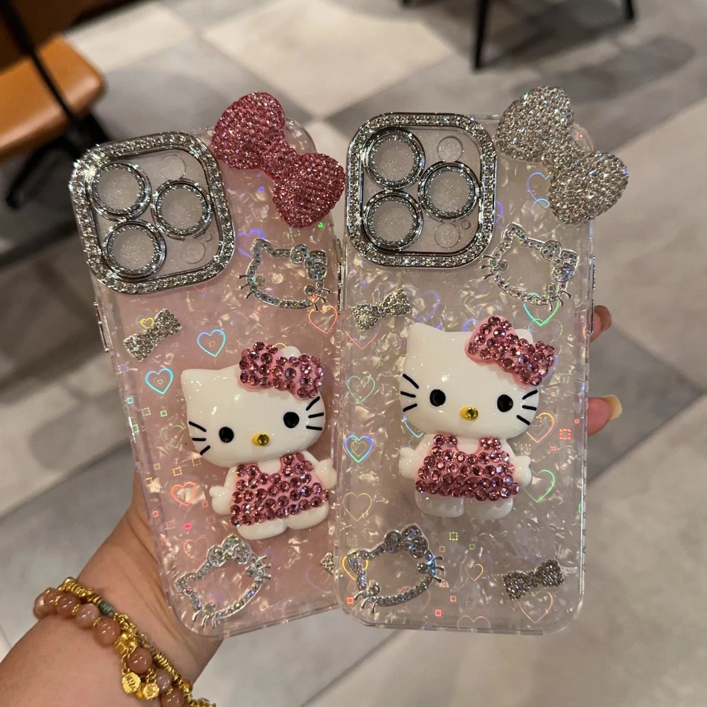 Hello Kitty Pearl Sparkle Case