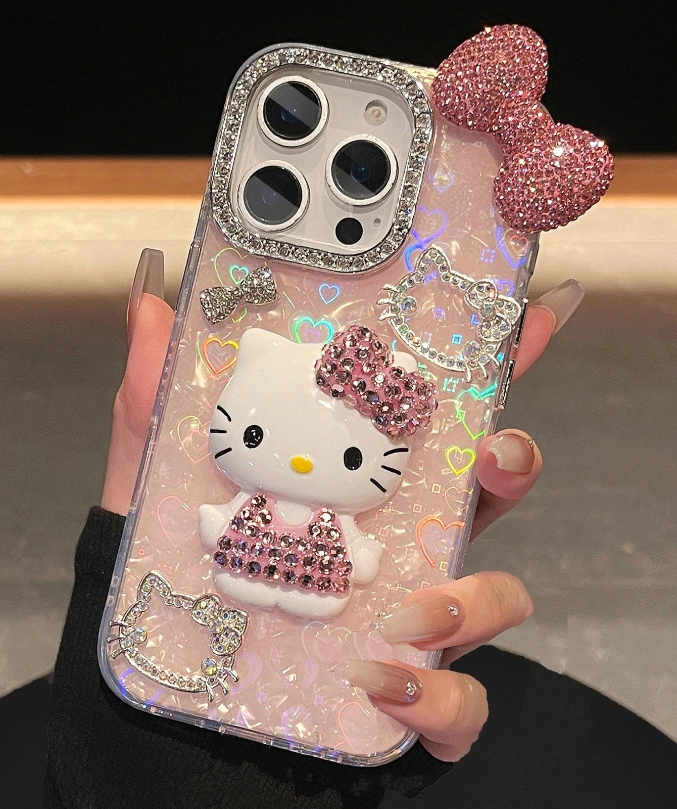 Hello Kitty Pearl Sparkle Case