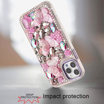 Luxury Crystal Butterfly Case
