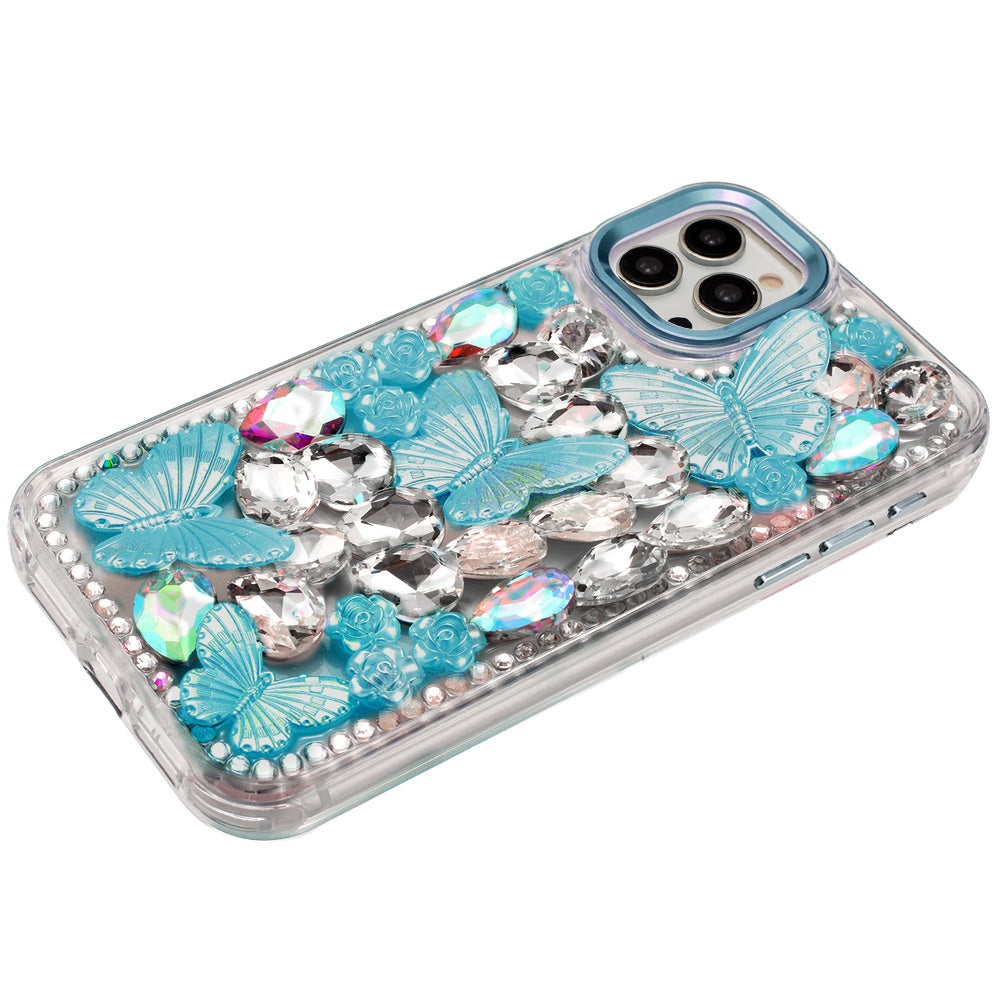 Luxury Crystal Butterfly Case