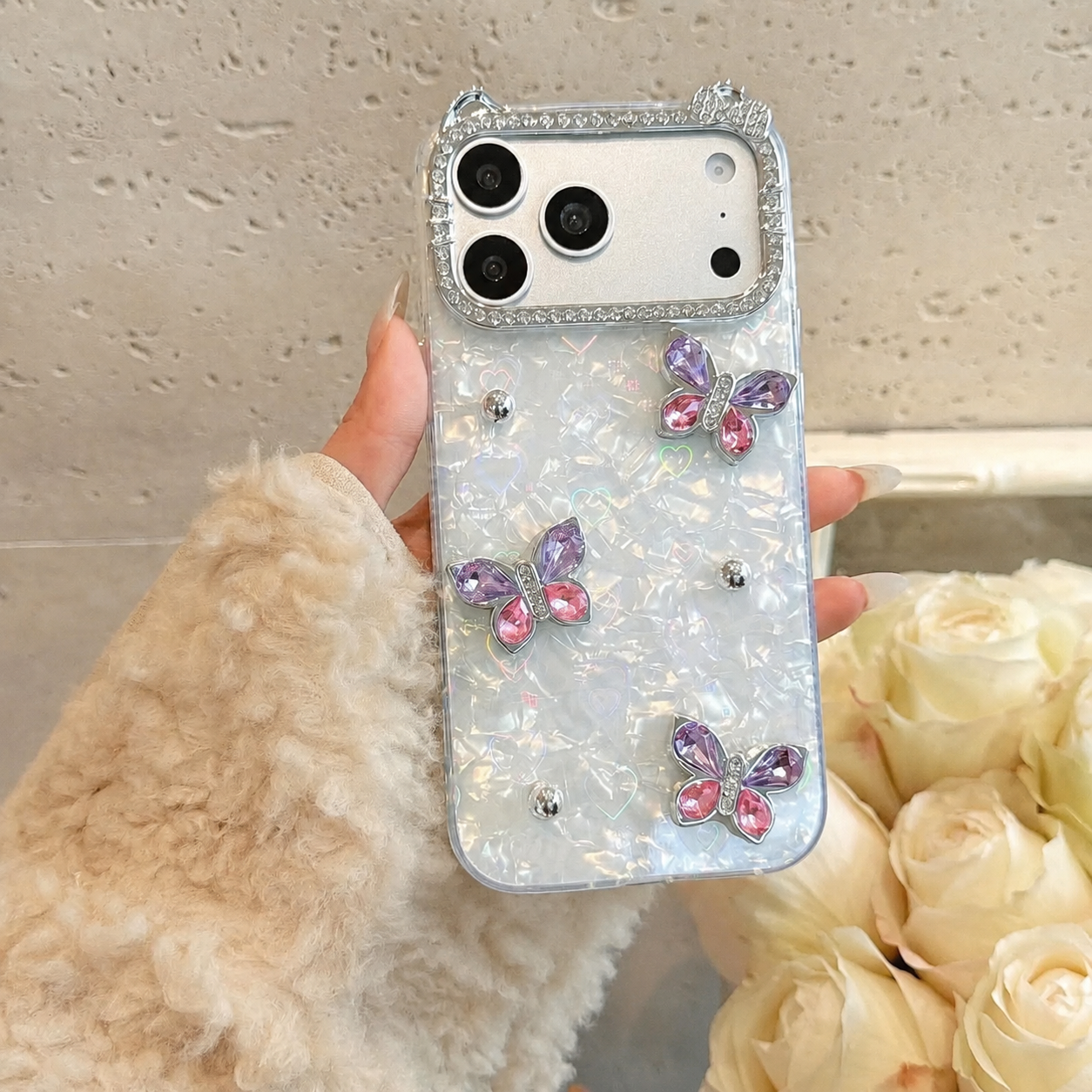 Princess Butterfly Sparkle Case