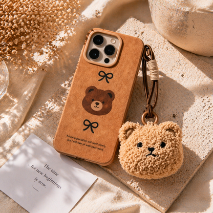 Cozy Teddy Charm Case