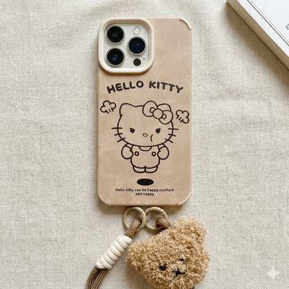Trendy Hello Kitty Charm Case