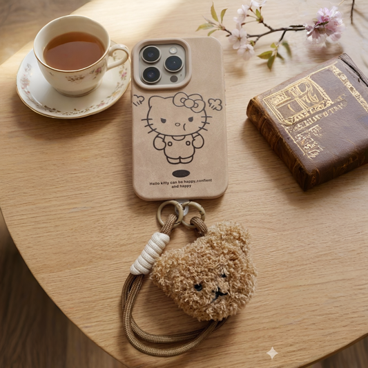 Trendy Hello Kitty Charm Case