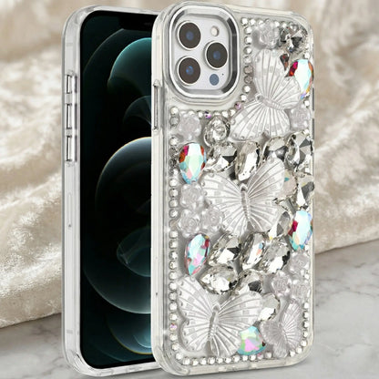 Luxury Crystal Butterfly Case