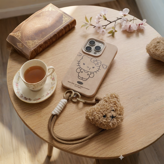 Trendy Hello Kitty Charm Case