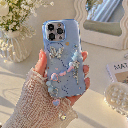 Dreamy Pastel Cute Heart Charm Case