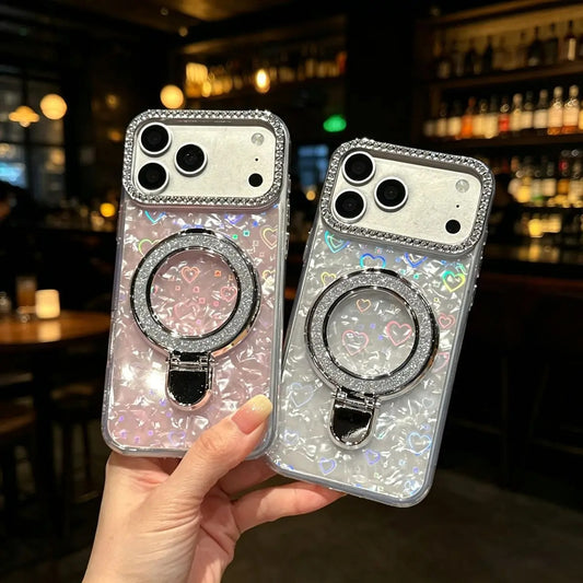 Crystal Edge Magnetic Grip Case