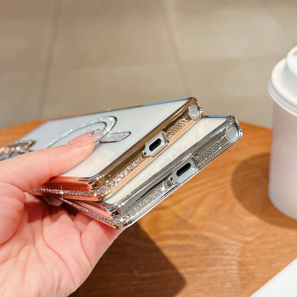 Elegant Shine Glitter Ring Case