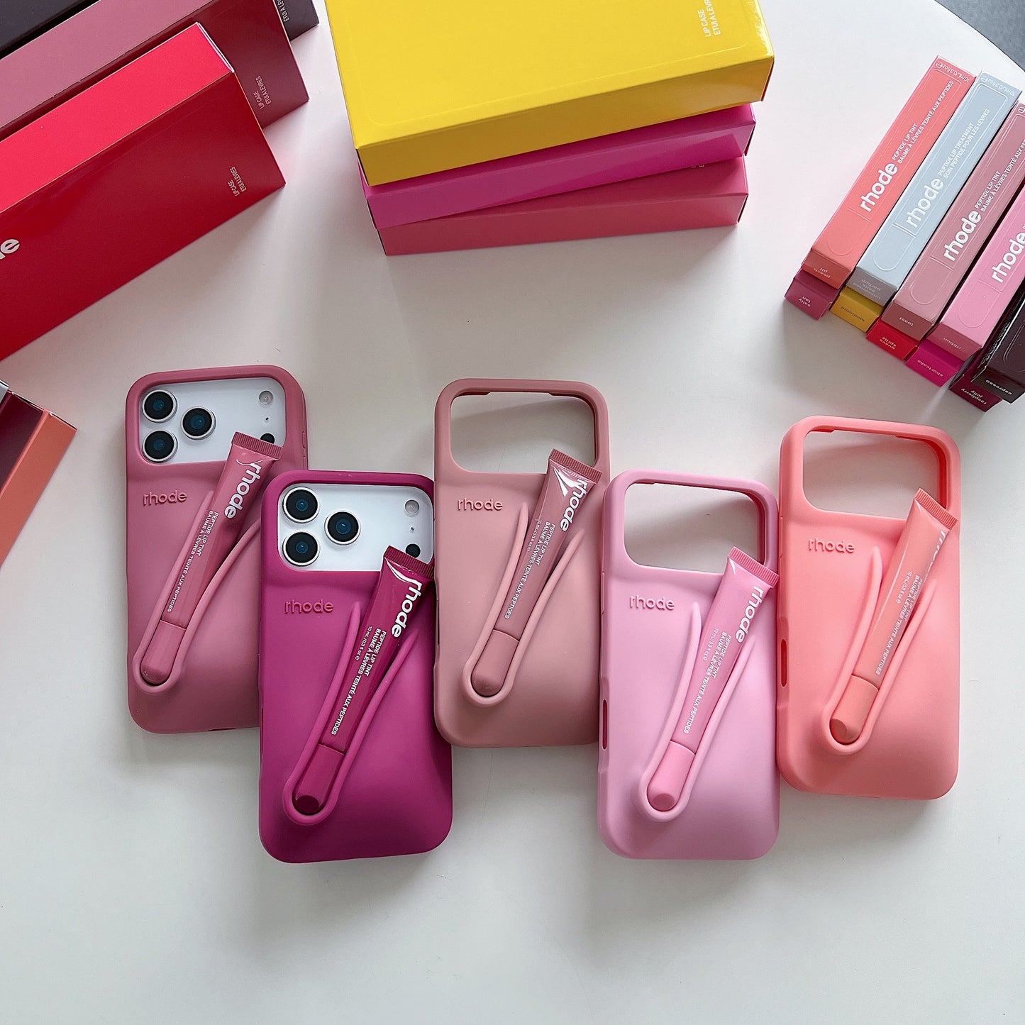 Soft Glam Pocket Blush Tones Case