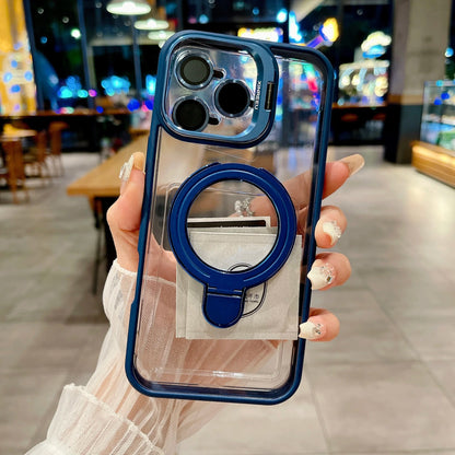Dual Ring Kickstand Magnetic Case