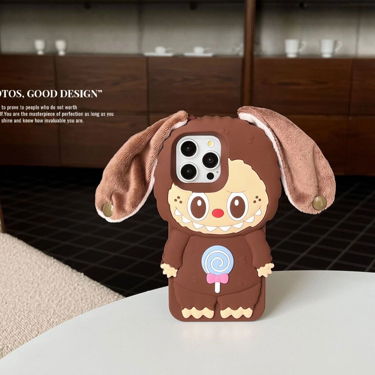 Adorable Cartoon Bunny Cute Doll Case